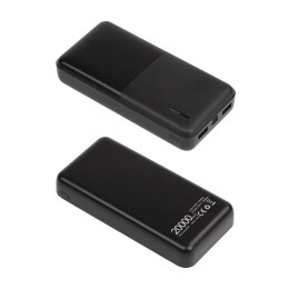 mid-oceangift Зарядное устройство "Blackstone" 20000 mAh с кабелем 3 в 1