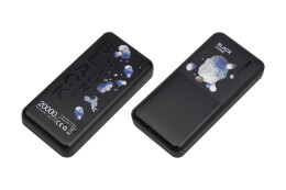 mid-oceangift Зарядное устройство "Blackstone" 20000 mAh с кабелем 3 в 1