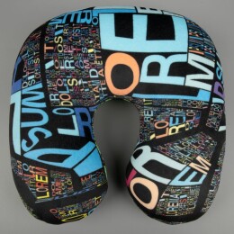 сделано в России Подушка дорожная Kopf с печатью на заказ