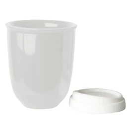 Coffice Стакан CAPSULA с крышкой, белый