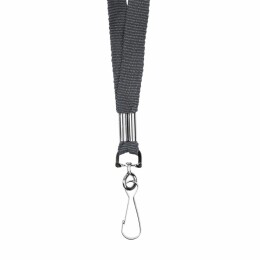 сделано в России Лента с карабином Colorplan, серая