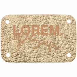 сделано в России Лейбл Corolla Metal, S, золотой