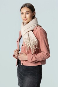 Разное Шарф Bristol, светло-бежевый, ver.2