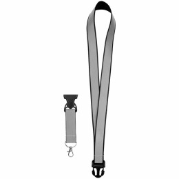 сделано в России Лента светоотражающая Interlevel, черная с серым