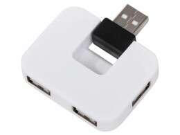 Разное USB Hub "Gaia" на 4 порта, белый