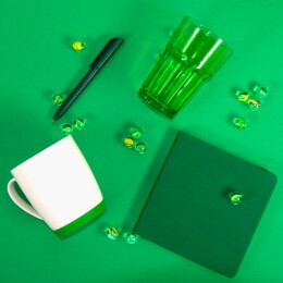 Happy gifts Стакан GLASS, синий, 320 мл, стекло