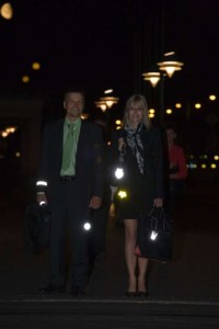 Coreflect Светоотражатель «Футболка», зеленый