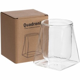 Molti Стакан с двойными стенками Quadroni