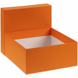 сделано в России Коробка Satin, большая, оранжевая