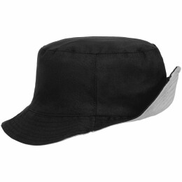 Molti Панама Summer двусторонняя, черная с серым