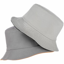 Molti Панама Summer двусторонняя, черная с серым