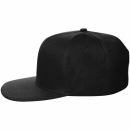 Molti Бейсболка Snapback с прямым козырьком, черная