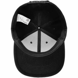Molti Бейсболка Snapback с прямым козырьком, черная