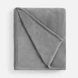 Разное Плед Plush, серый