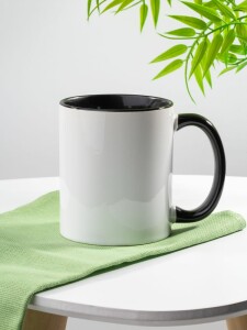 Разное Кружка Promo Plus для сублимационной печати, черная