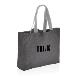 Разное Большая сумка-шоппер Impact из переработанного неокрашенного канваса AWARE™, 240 г/м²