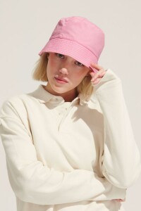 Sol's Панама Nylon двусторонняя, молочная с розовым