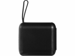 Evolt Портативная колонка TWS с подсветкой лого «Tiny», 3 Вт, черный