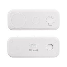 mid-oceangift Настольная беспроводная (15W) зарядная станция "Snow Board" для смартфона, часов и наушников