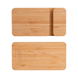 mid-oceangift Беспроводное (10W) зарядное устройство "Bamboo Power" 5000 mAh с подставкой под смартфон, бамбук