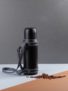 SOFTOUCH Термос "Сахалин" 1200 мл, покрытие пудра