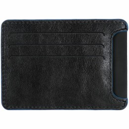 Matteo Tantini Чехол для карточек Arrival, черный с синим