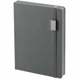 Контекст Ежедневник New Factor Metal, серый