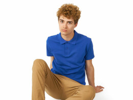 US Basic Рубашка поло Laguna мужская, классический синий (2145С)