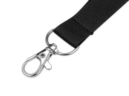 Разное Ланъярд из RPET с карабином, черный