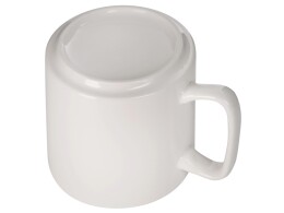Разное Кружка "Kos", 370 мл, белый, с квадратной ручкой
