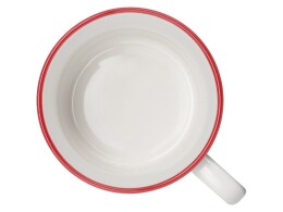 Разное Кружка "Nancy Line", белый/красный