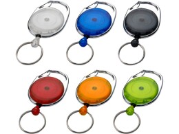 Разное Брелок с ретрактором «Demos», синий