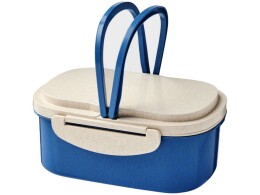 Разное Ланч-бокс Shen из пшеничного соломенного волокна, синий