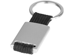 Разное Брелок "Mondo", серебристый/черный