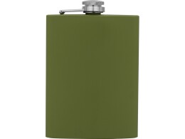 Разное Фляжка 240 мл Remarque soft touch, 304 сталь, зеленый милитари