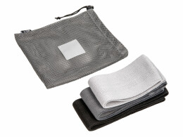 Vibe Набор тканевых фитнес резинок, 8см