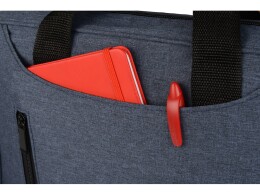Разное Сумка для ноутбука Wing с вертикальным наружным карманом, синий (Р)