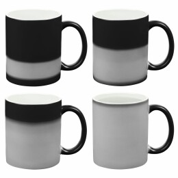 Разное Кружка «Хамелеон», глянцевая, черная