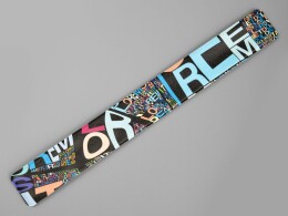 сделано в России Браслет Slap с печатью на заказ