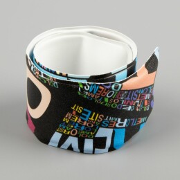 сделано в России Браслет Slap с печатью на заказ