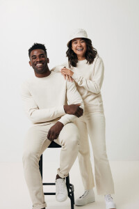 Разное Свитшот Iqoniq Denali из переработанного неокрашенного хлопка, унисекс, 340 г/м²