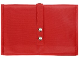 Разное Несессер для путешествий со съемной косметичкой "Flat", красный