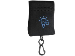 Разное Очищающая салфетка «Neat» из микрофибры в чехле, черный