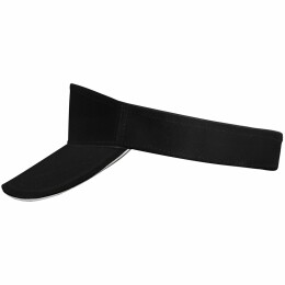 Molti Козырек Active, черный с белым кантом