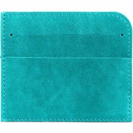 сделано в России Чехол для карточек Apache, бирюзовый