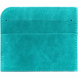 сделано в России Чехол для карточек Apache, бирюзовый