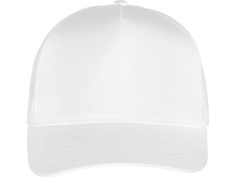 US Basic Бейсболка "Poly" 5-ти панельная, белый (Р)