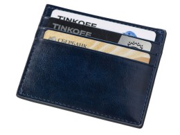 Разное Картхолдер для 6 пластиковых карт с RFID-защитой "Fabrizio", синий