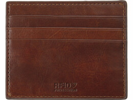 Разное Картхолдер для 6 пластиковых карт с RFID-защитой "Fabrizio", коричневый