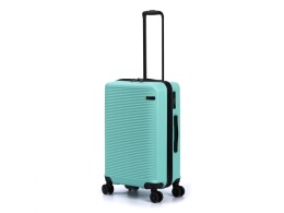 Torber Чемодан TORBER КАСПИЙ, светло-зелёный, ABS-пластик, 43 х 26 х 68 см, 64 л